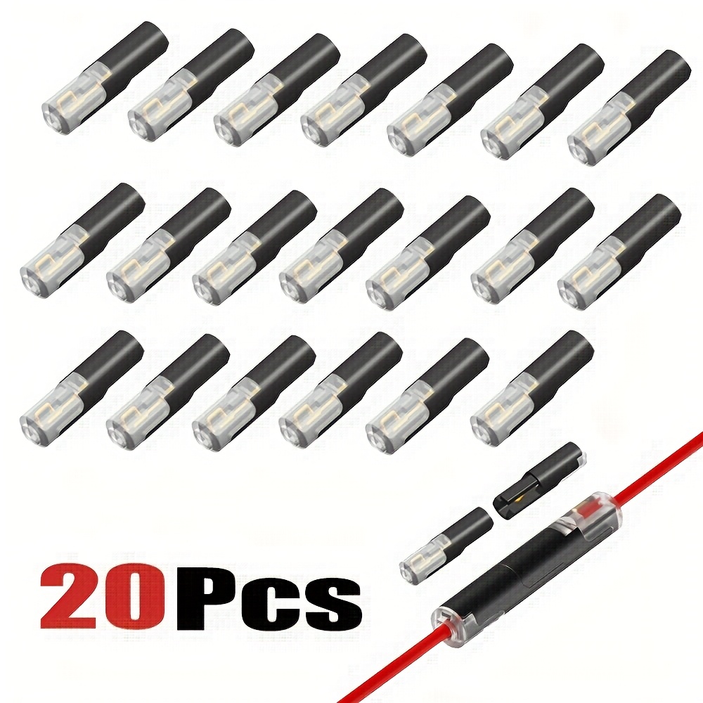 Outdoor Lighting Connectors - 1/2/3 Pin Waterproof Automotive Electrical Connector,