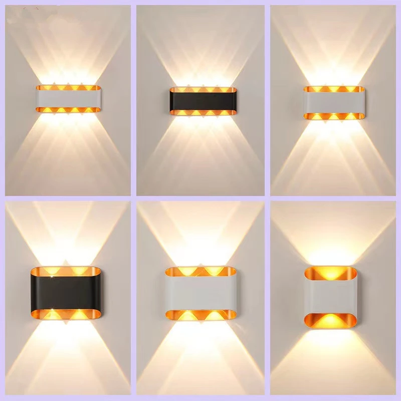 Outdoor Lighting Up And Down - Modern and Minimalist Outdoor Waterproof Wall