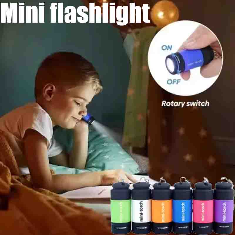 Outdoor Lighting Beacon - USB Rechargeable Camping Mini Flashlight Strong