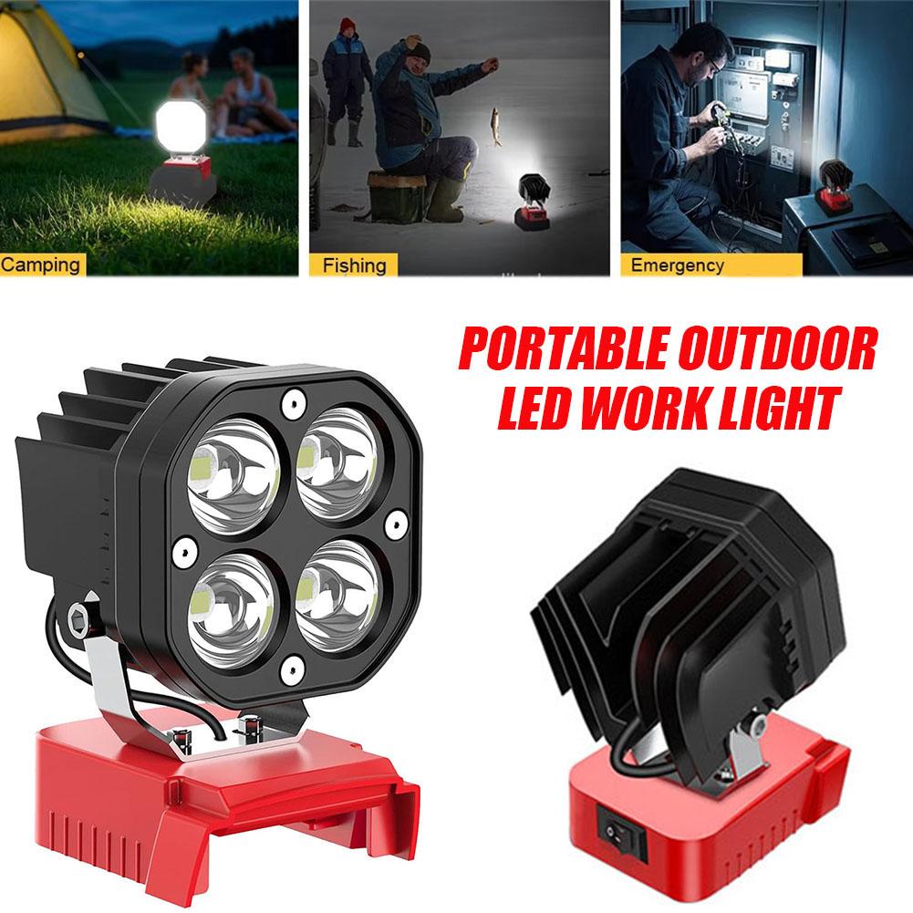 Outdoor Lighting Jobs - For Milwaukee M18 18V Lithium Battery