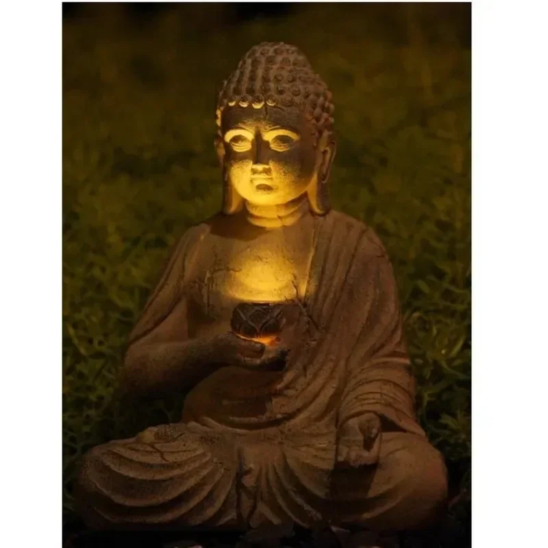 Solar Powered LED Light Resin  - огляд і ціна Outdoor Zen Lighting