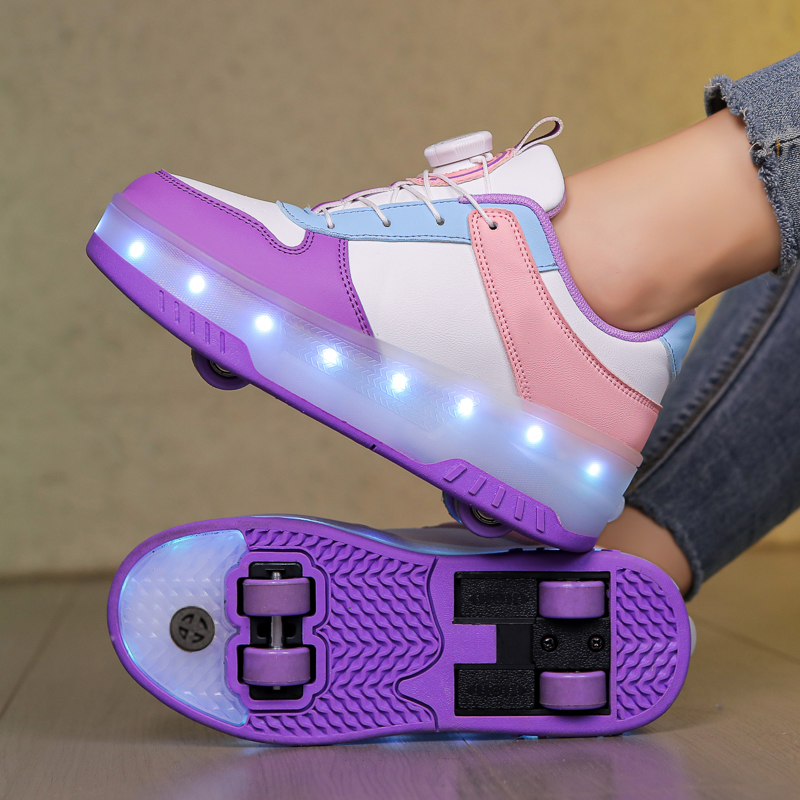 Kid Led Glowing Sneakers USB C - огляд і ціна Outdoor Lighting Grid Screen