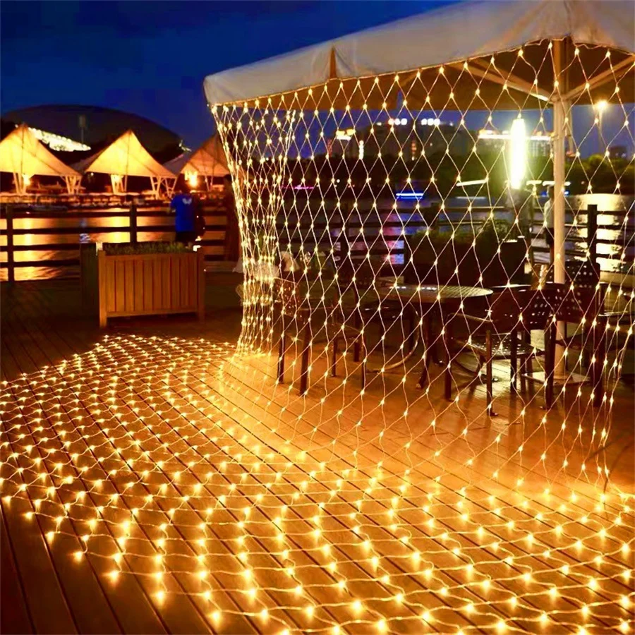 2022 New 2x2/3x2m Outdoor Gard - огляд і ціна Outdoor Lighting Grid Screen
