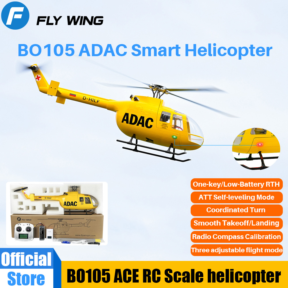 FLY WING BO105 Scale Helicopte - огляд і ціна Outdoor Lighting Electrical Box