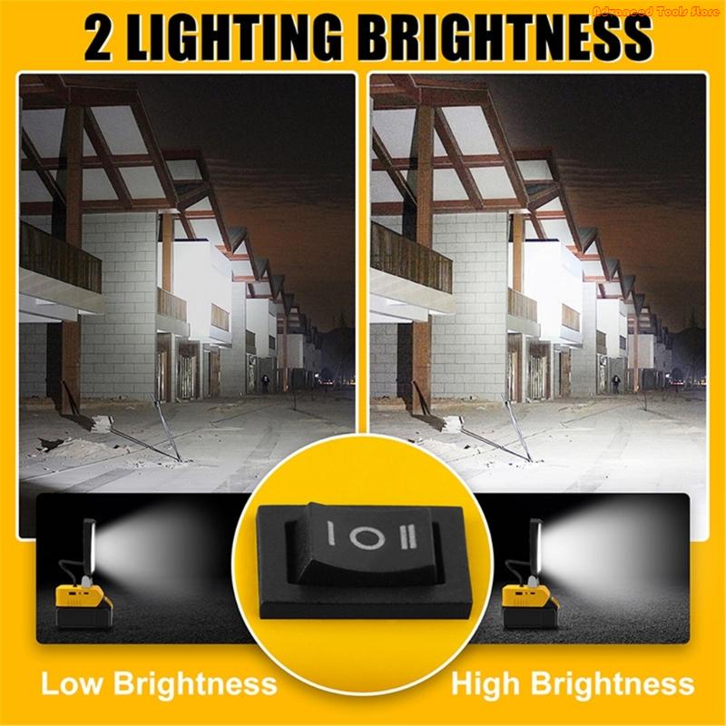 2Pcs Cordless LED Work Light F - огляд і ціна Outdoor Lighting Jobs