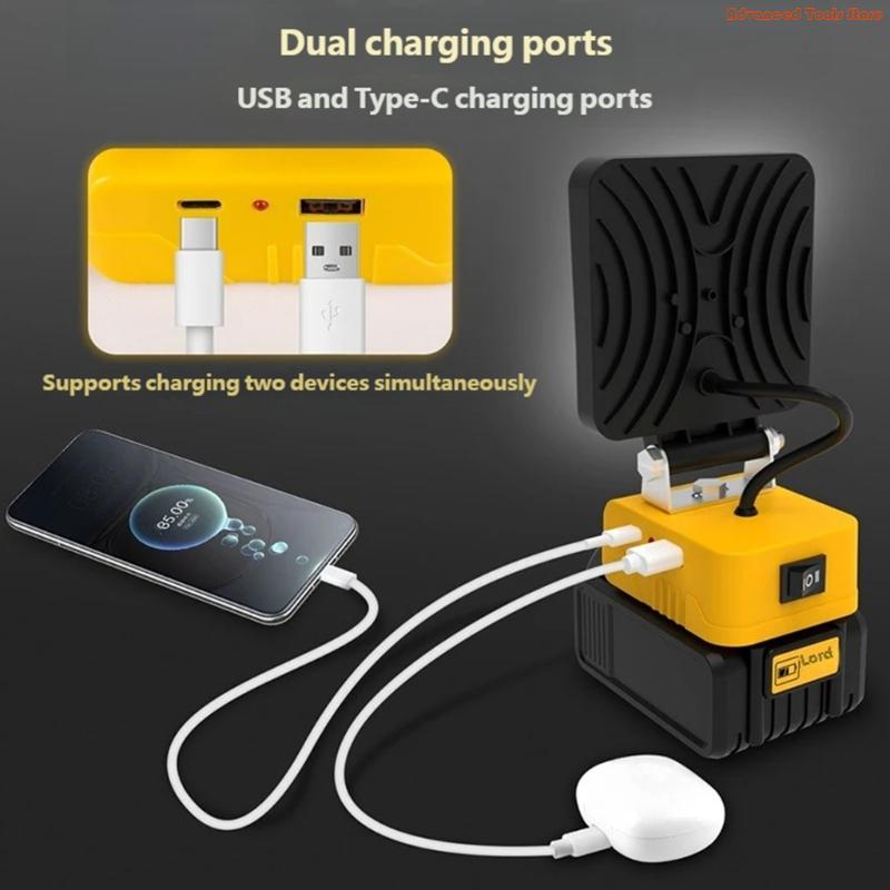 2Pcs Cordless LED Work Light F - огляд і ціна Outdoor Lighting Jobs