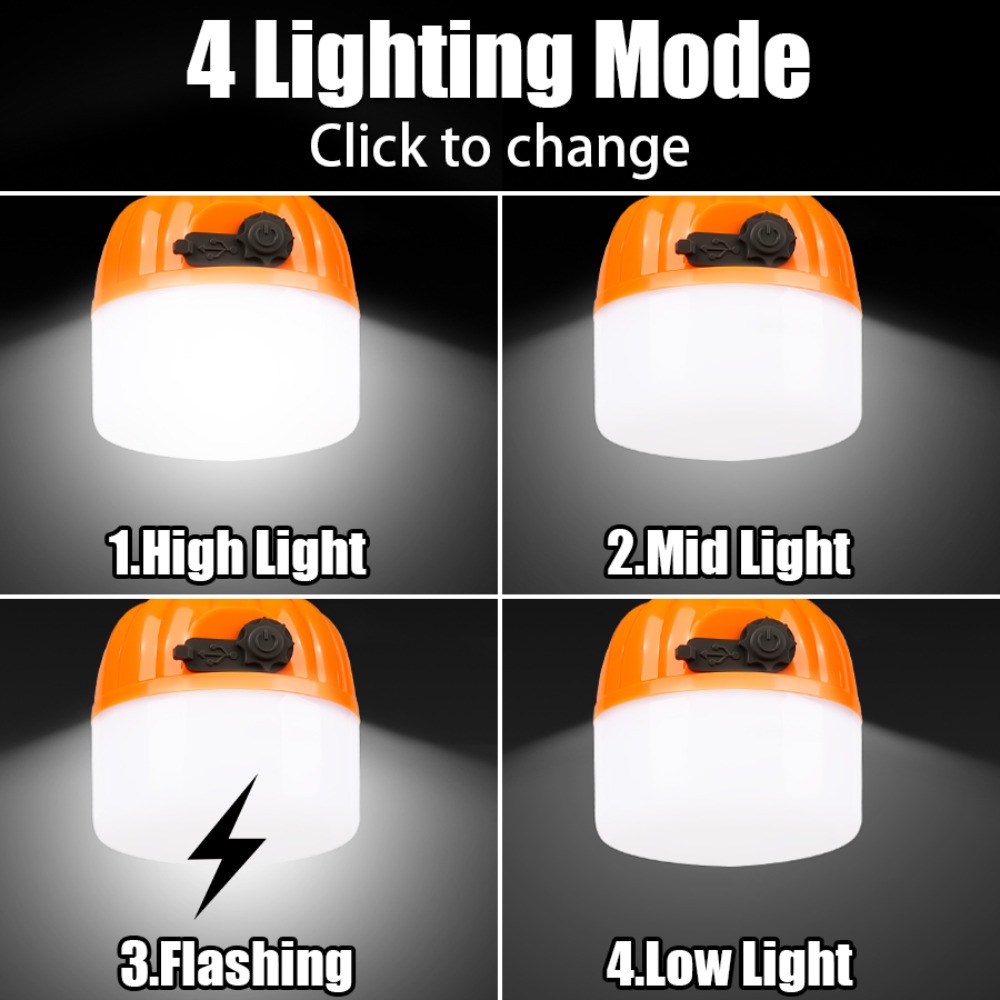 Portable Mini Camping Lamp 4 L - огляд і ціна Outdoor Lighting Portable