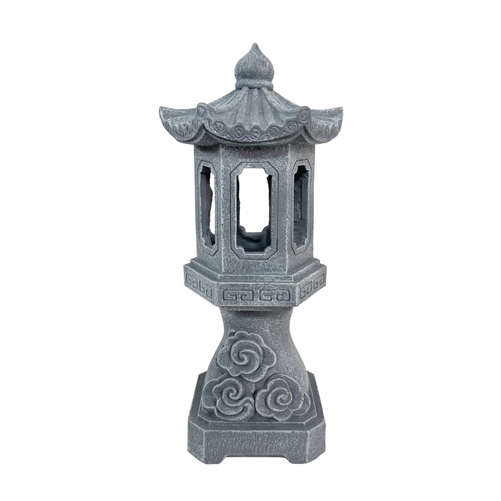Zen Solar Pagoda Lantern with  - огляд і ціна Outdoor Zen Lighting