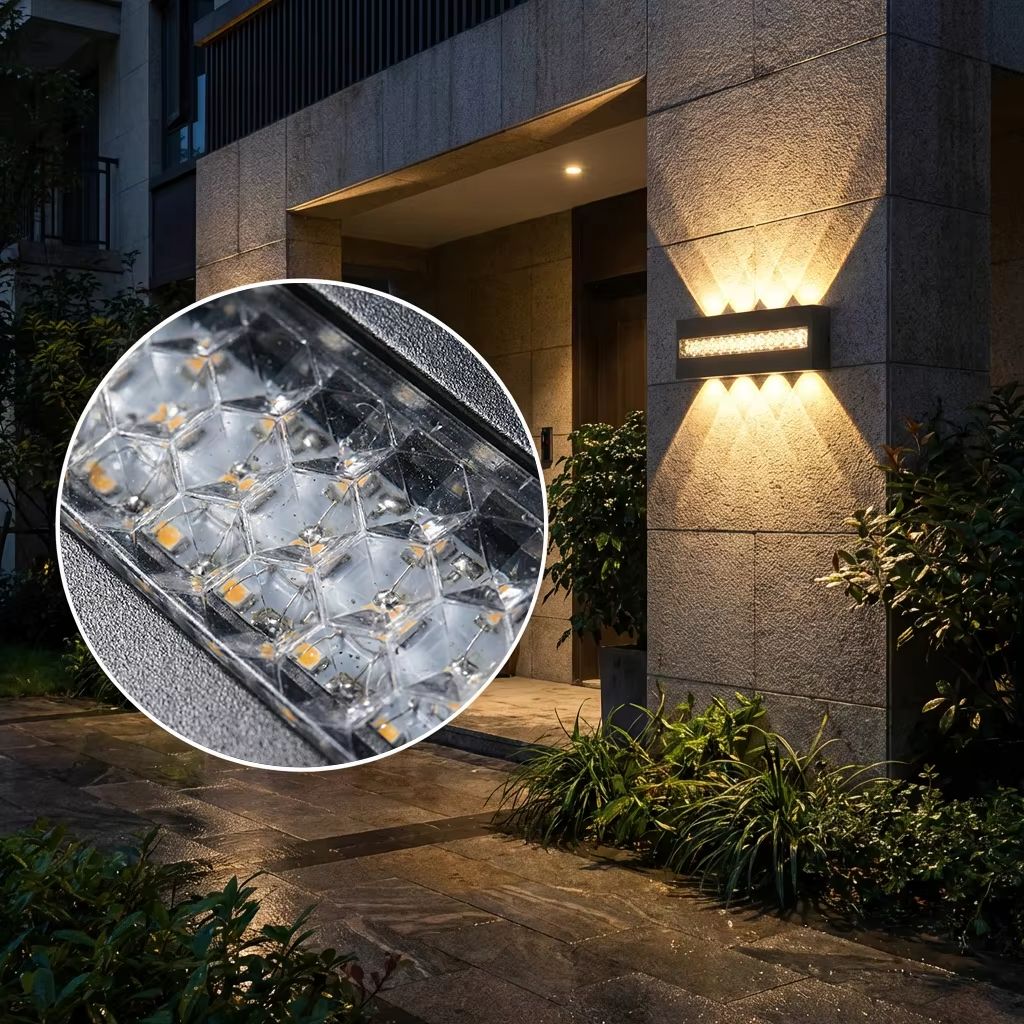 Modern minimalist wall sconce  - огляд і ціна Outdoor Lighting Hardwired