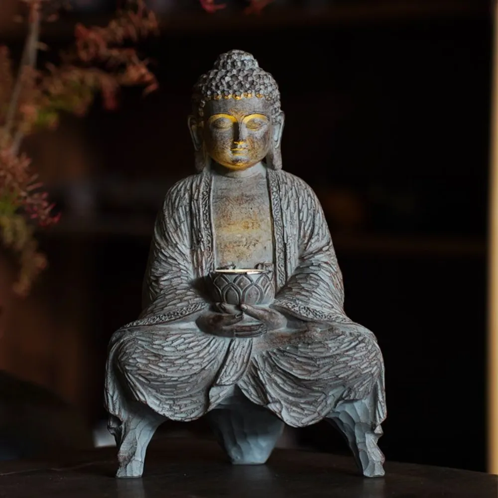 Outdoor Solar Buddha Statue Li - огляд і ціна Outdoor Zen Lighting