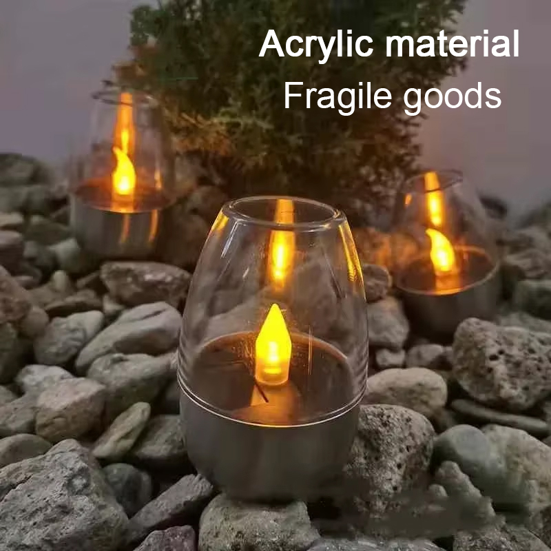 LED Solar Candles Light Flamel - огляд і ціна Outdoor Lighting Transformer