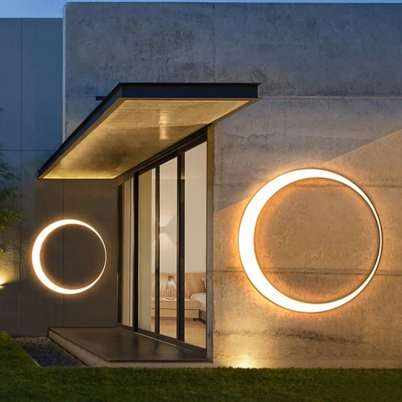 Modern Outdoor Waterproof Moon - огляд і ціна Outdoor Lighting Up And Down