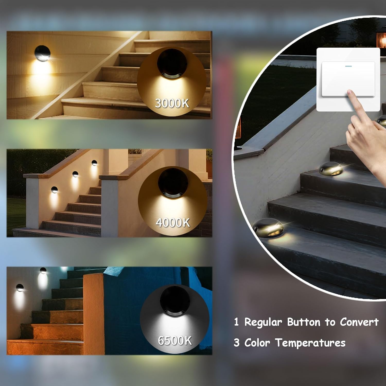 AC220V IP65 LED Step Deck Ligh - огляд і ціна Outdoor Lighting Hardwired