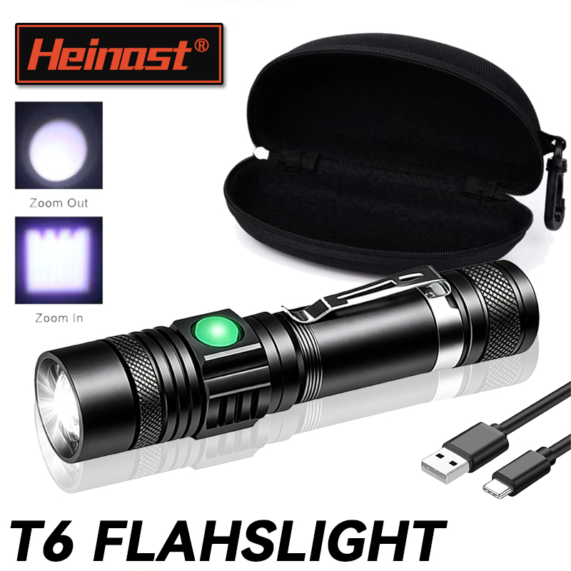 T6 LED Rechargeable Flashlight - огляд і ціна Outdoor Lighting Lowes