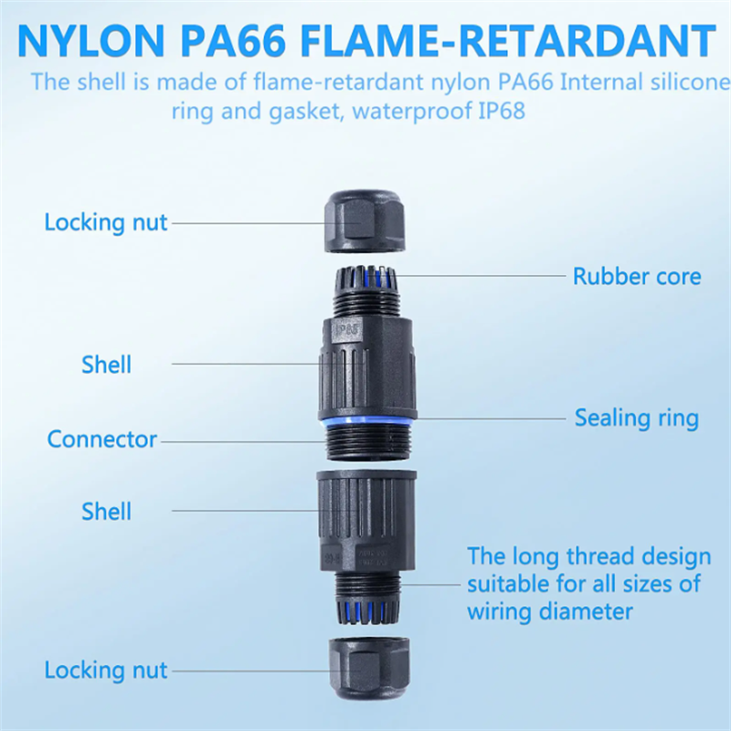 IP68 Waterproof Joint Wire Qui - огляд і ціна Outdoor Lighting Connectors