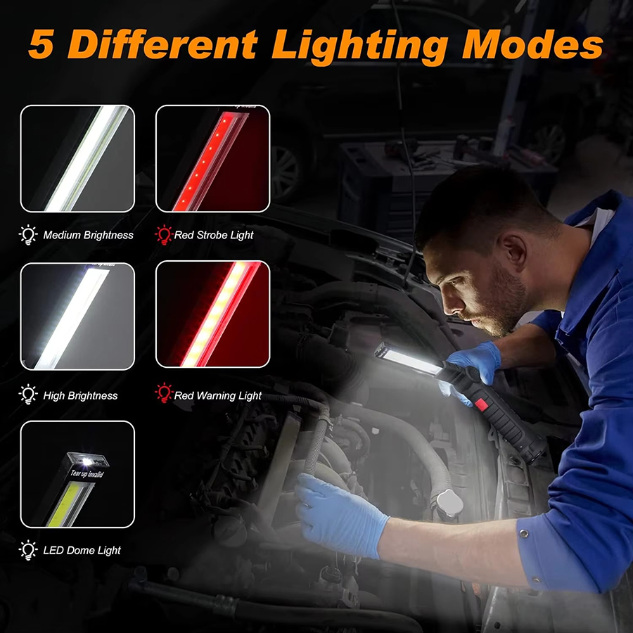 Portable LED Flashlight with M - огляд і ціна Outdoor Lighting Beacon
