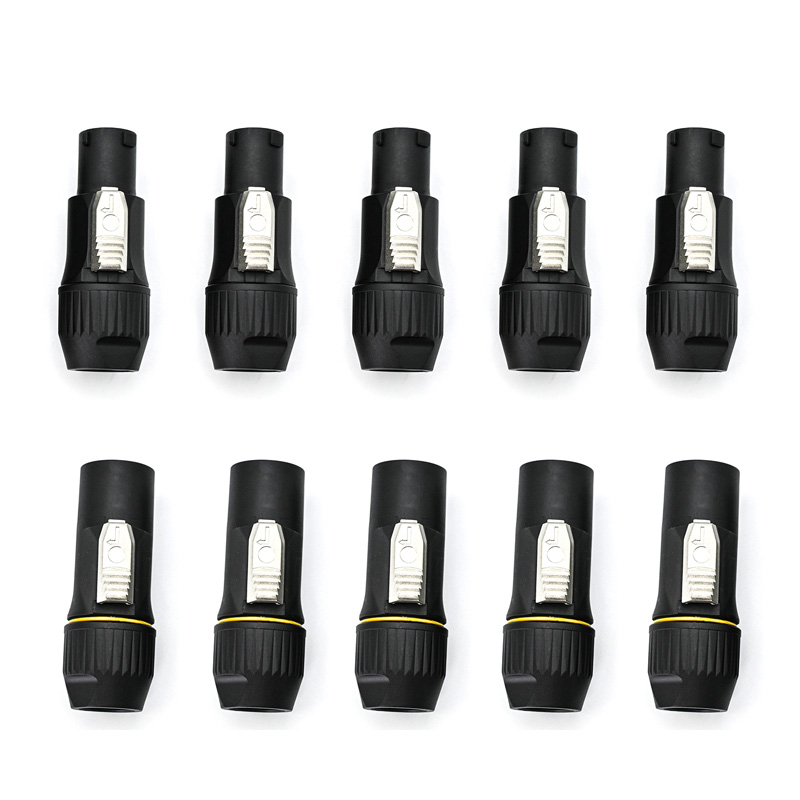 10pcs Waterproof Powercon True - огляд і ціна Outdoor Lighting Connectors