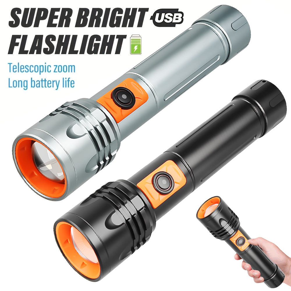 High Power LED Flashlight USB  - огляд і ціна Outdoor Lighting Lowes