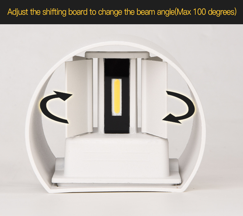 IP65 Waterproof 6W 12W COB LED - огляд і ціна Outdoor Lighting Up And Down