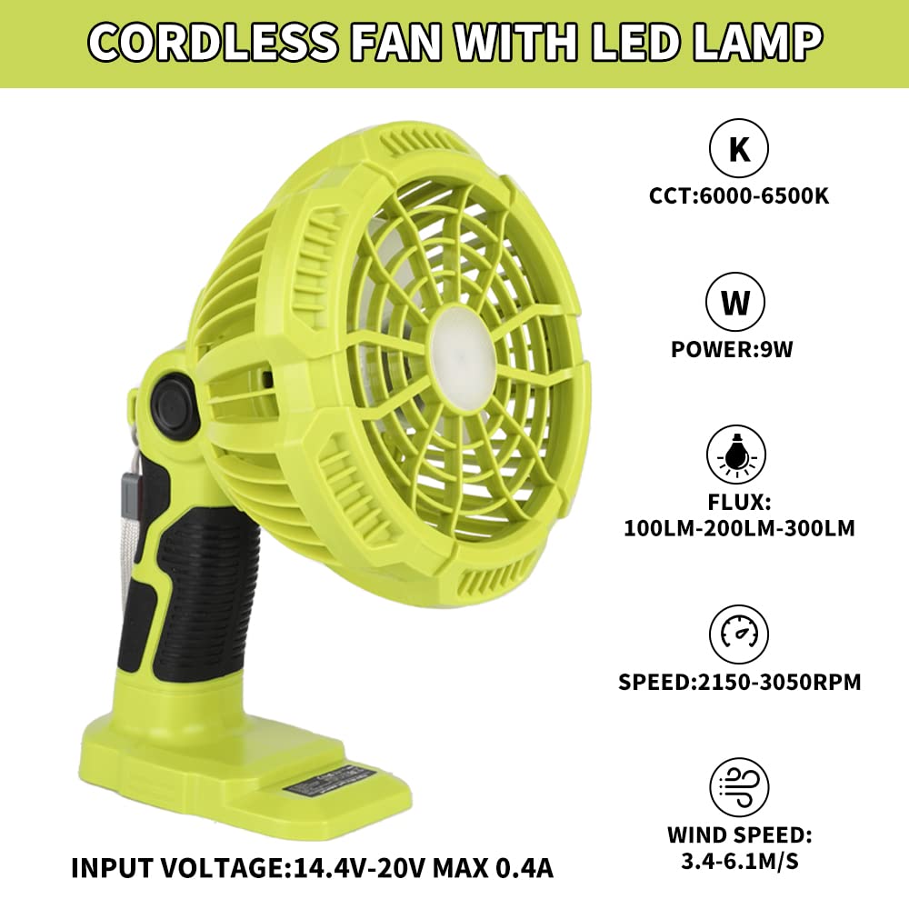 Cordless Portable Fans with 30 - огляд і ціна Outdoor Lighting Jobs