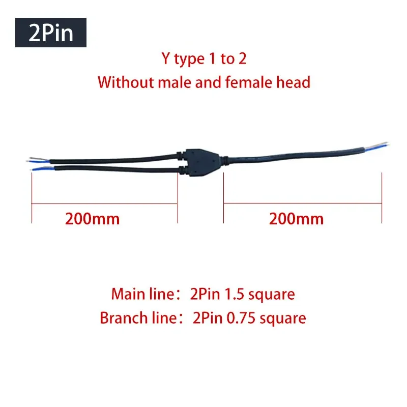 Waterproof Y-Type Wire Splitte - огляд і ціна Outdoor Lighting Connectors