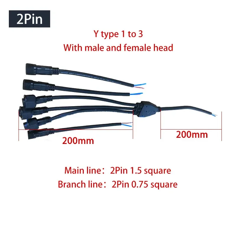 Waterproof Y-Type Wire Splitte - огляд і ціна Outdoor Lighting Connectors
