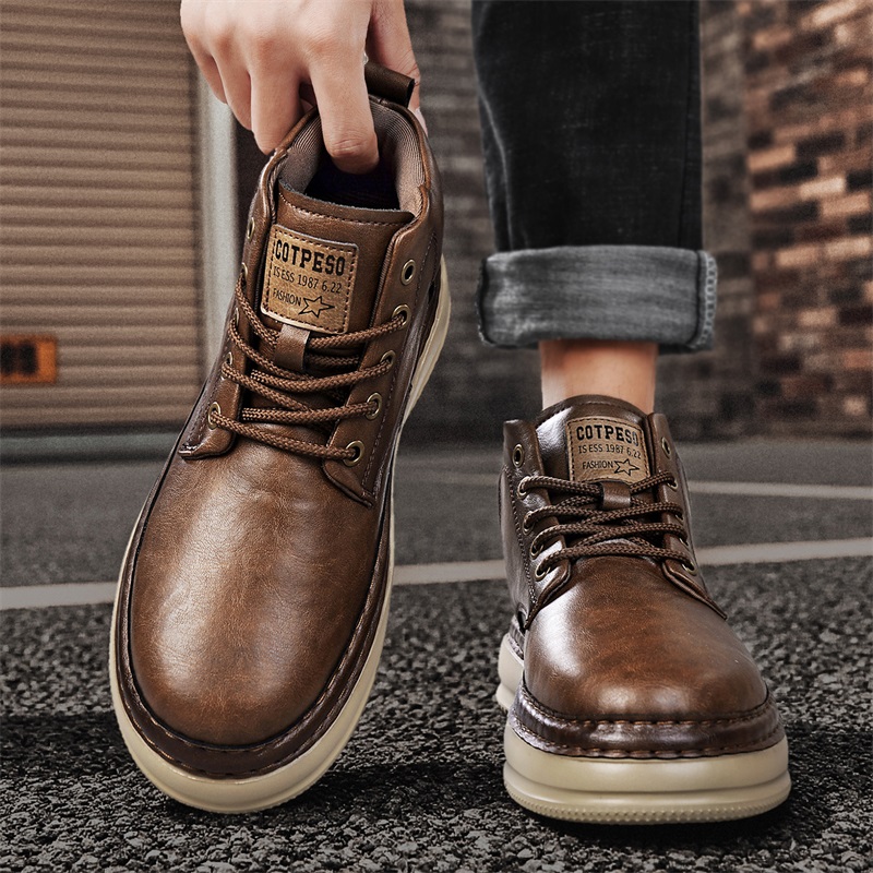 Men's Handmade Retro High-Top  - огляд і ціна Outdoor Lighting Uplight