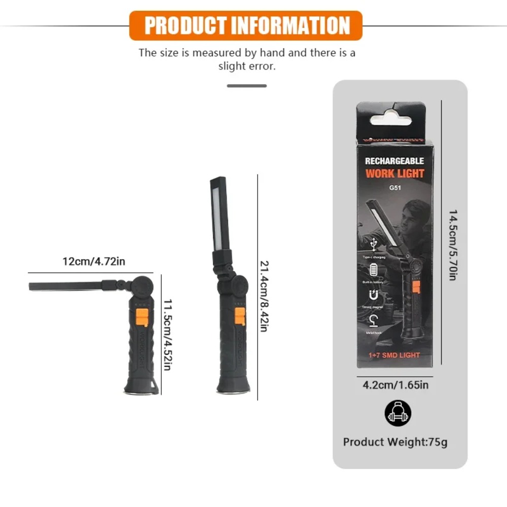 Portable COB LED Flashlight US - огляд і ціна Outdoor Lighting Beacon