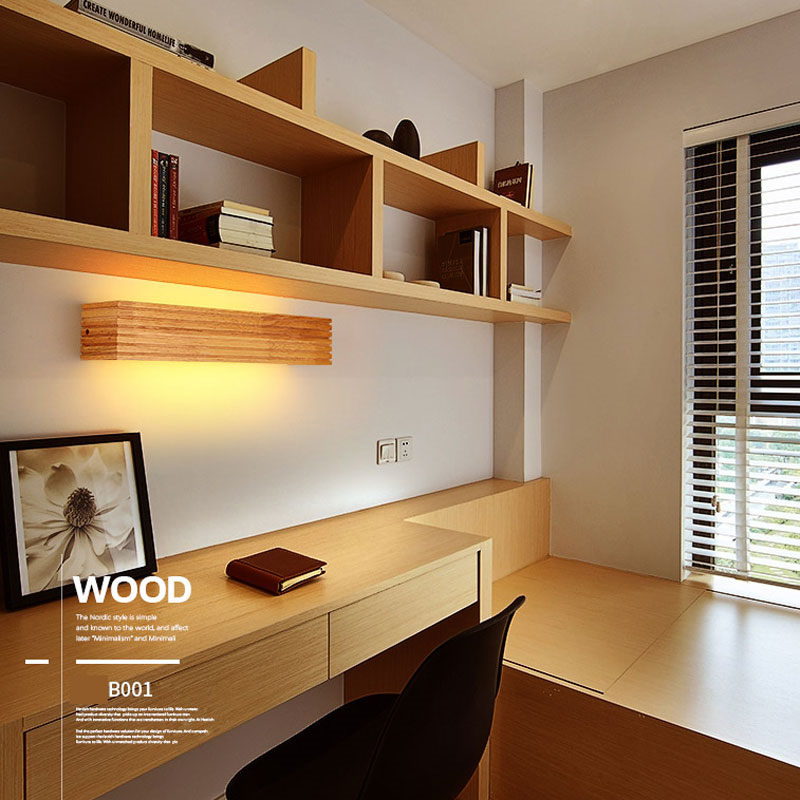 Modern Japan Style Led Oak woo - огляд і ціна Outdoor Lighting Up And Down