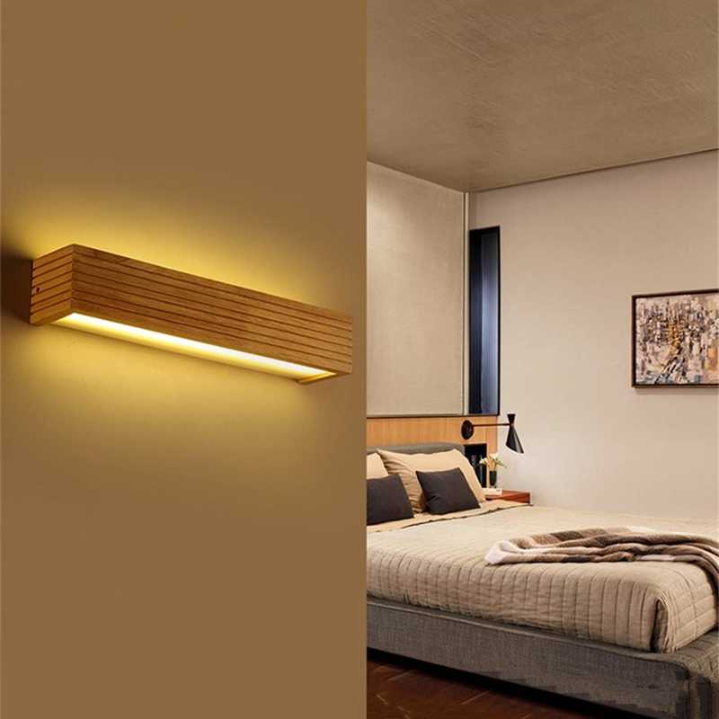 Modern Japan Style Led Oak woo - огляд і ціна Outdoor Lighting Up And Down