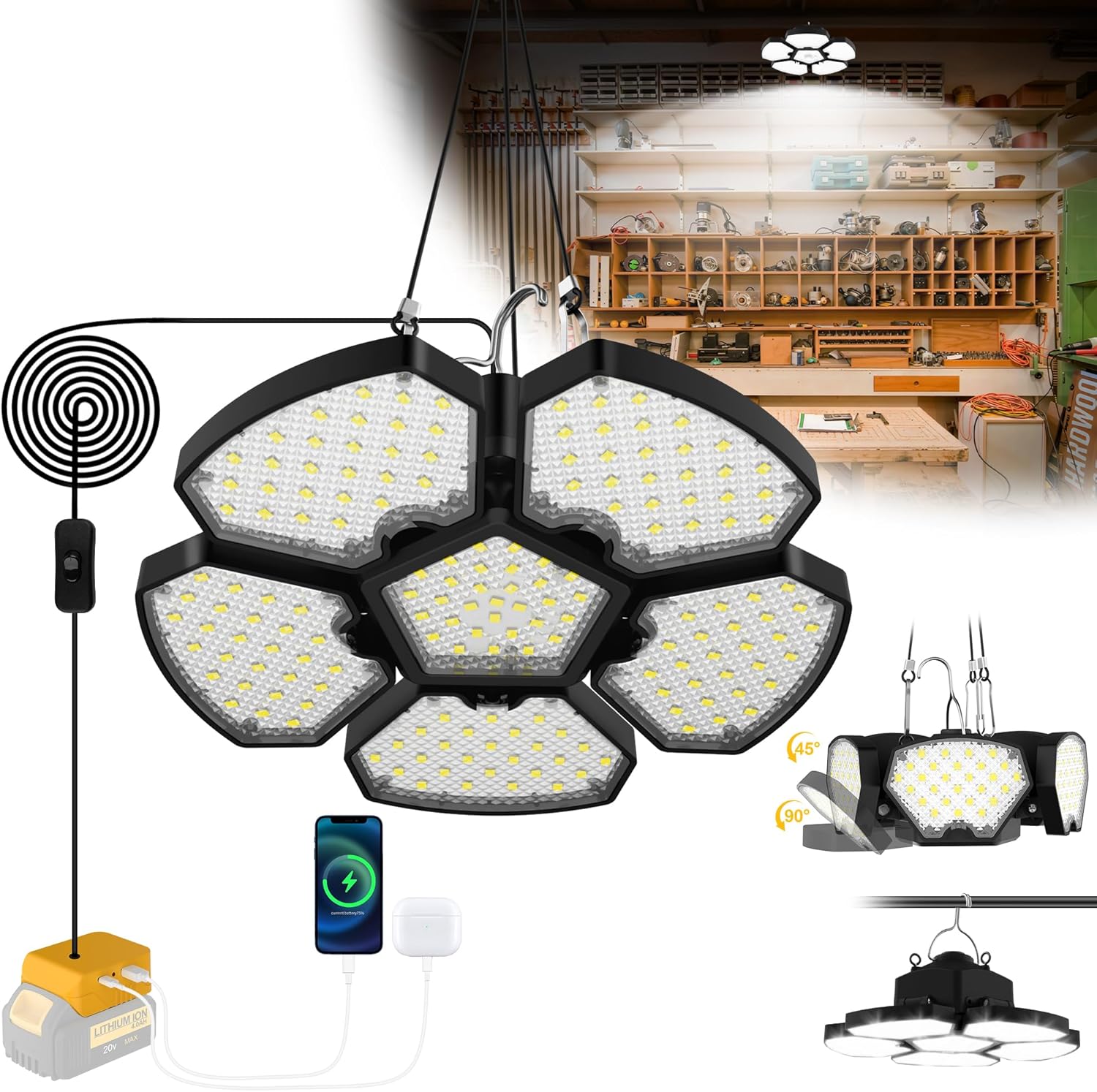 Battery Operated Shed Light Ou - огляд і ціна Outdoor Lighting Jobs