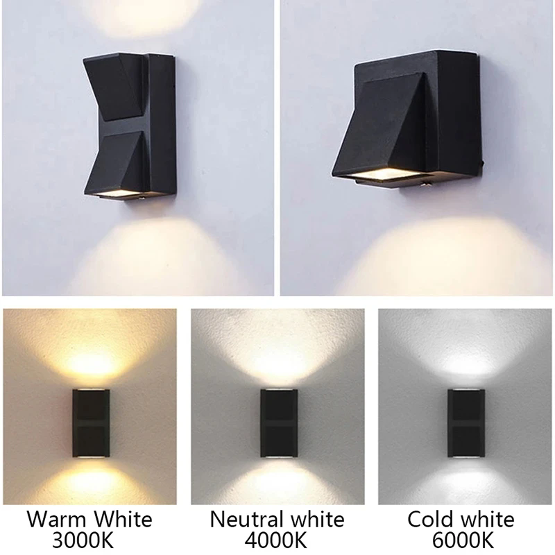 LED Wall Lamp IP65 Outdoor Wat - огляд і ціна Outdoor Lighting Up And Down