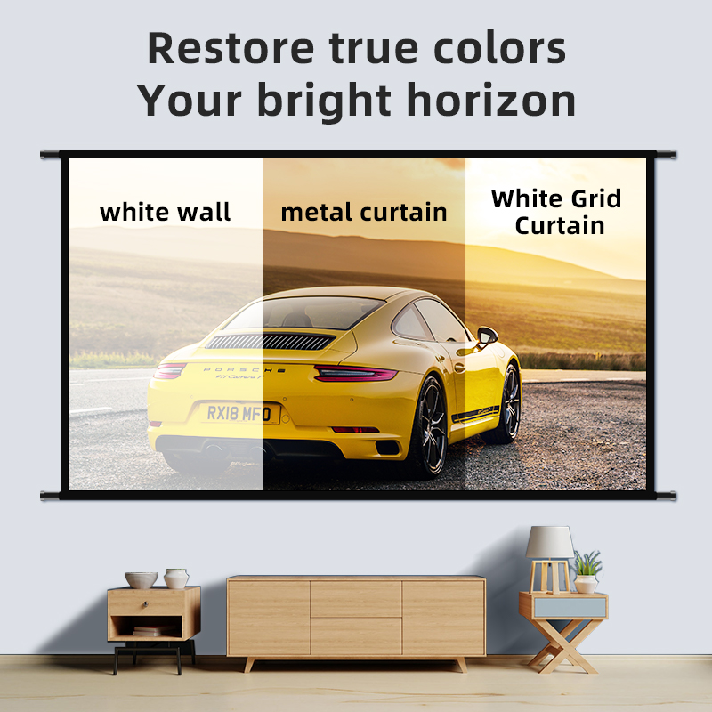 LEJIADA Projector Screen Wall  - огляд і ціна Outdoor Lighting Grid Screen