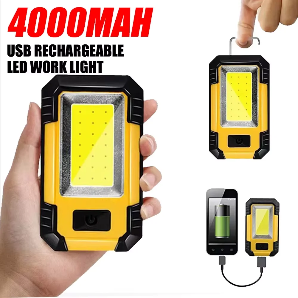 Rechargeable 4000MaH Work Ligh - огляд і ціна Outdoor Lighting Beacon