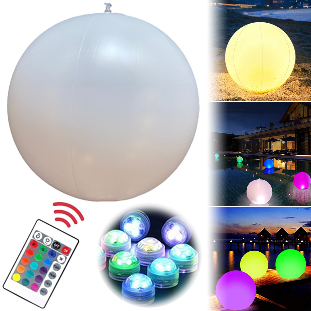 1-4PCS Floating Pool Lights wi - огляд і ціна Outdoor Lighting Ideas For Party