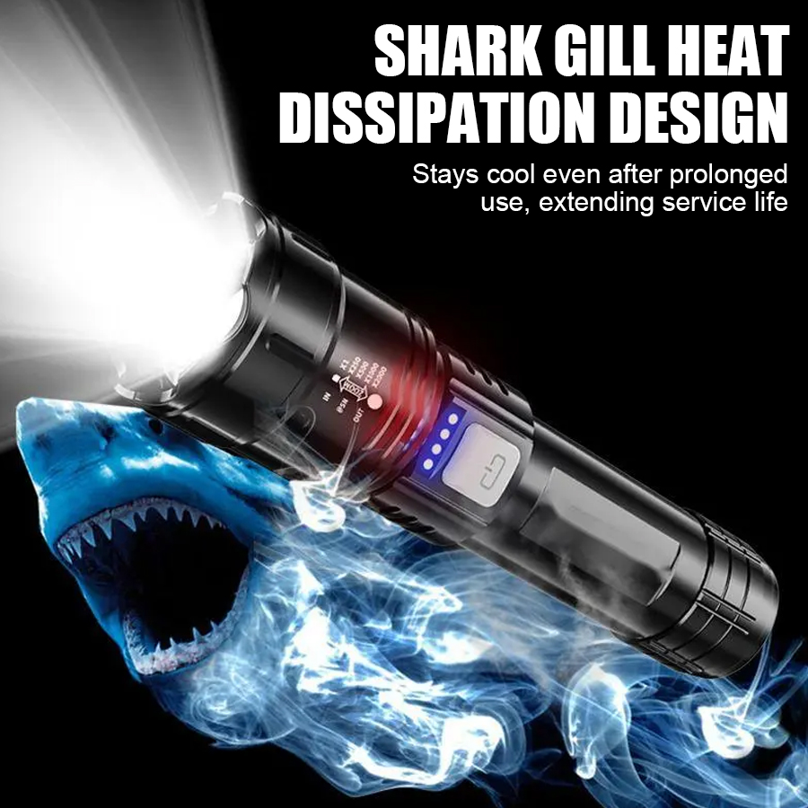 High Power P50 LED Flashlight  - огляд і ціна Outdoor Lighting Beacon