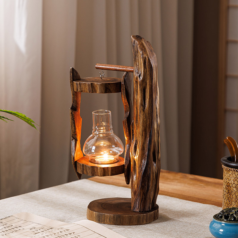 Log Wind Lamp Creative Candles - огляд і ціна Outdoor Zen Lighting