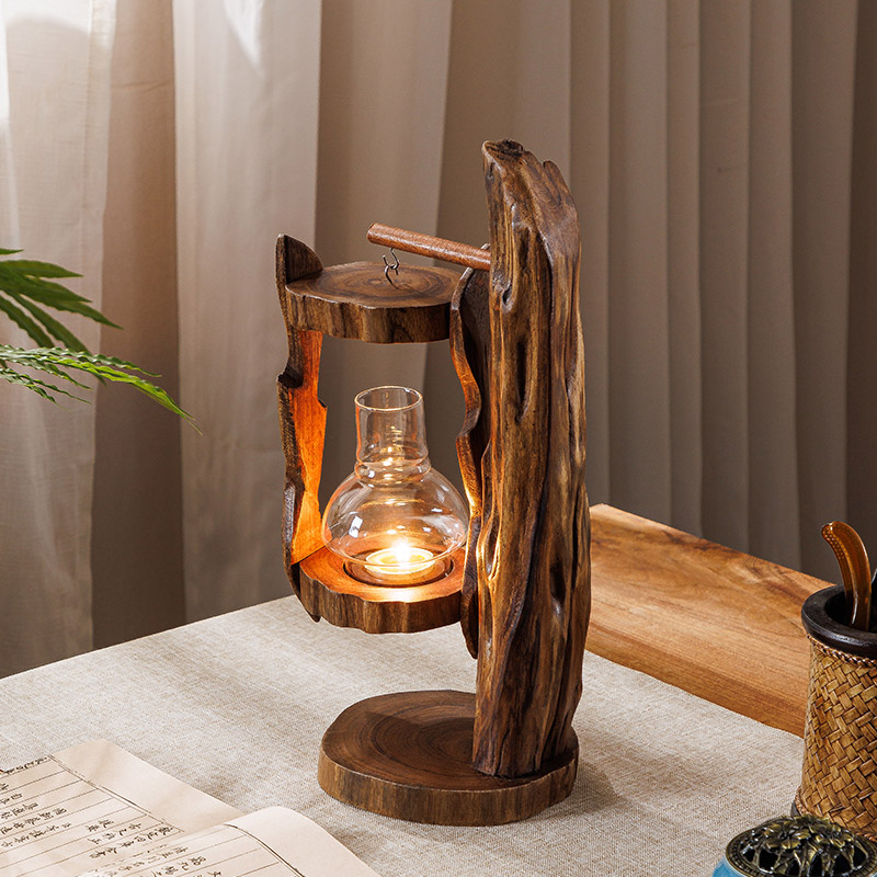 Log Wind Lamp Creative Candles - огляд і ціна Outdoor Zen Lighting