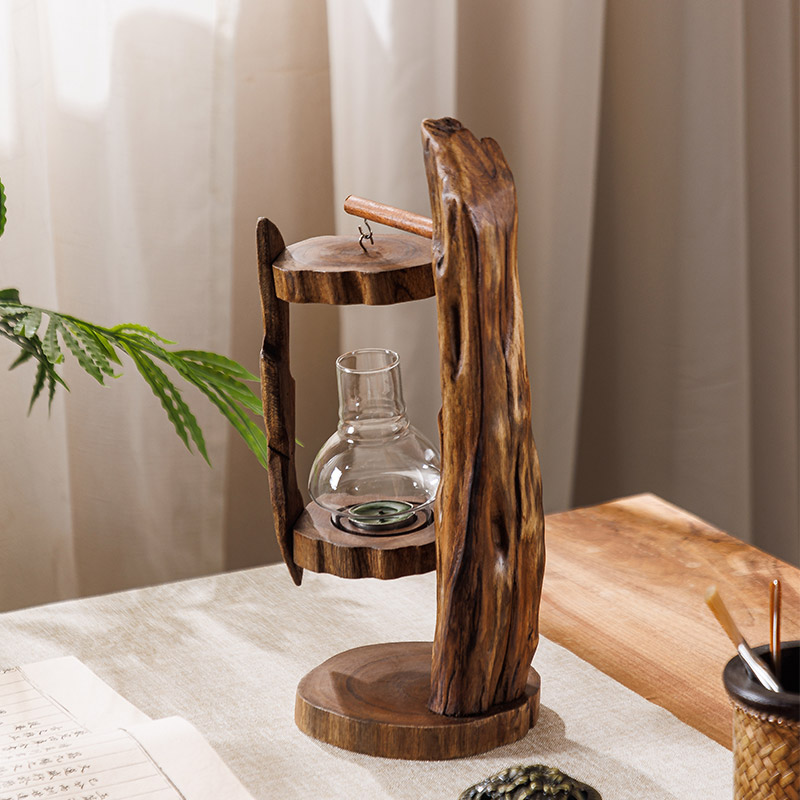 Log Wind Lamp Creative Candles - огляд і ціна Outdoor Zen Lighting