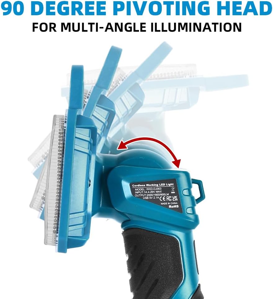 18W 2000LM Cordless LED Flashl - огляд і ціна Outdoor Lighting Jobs