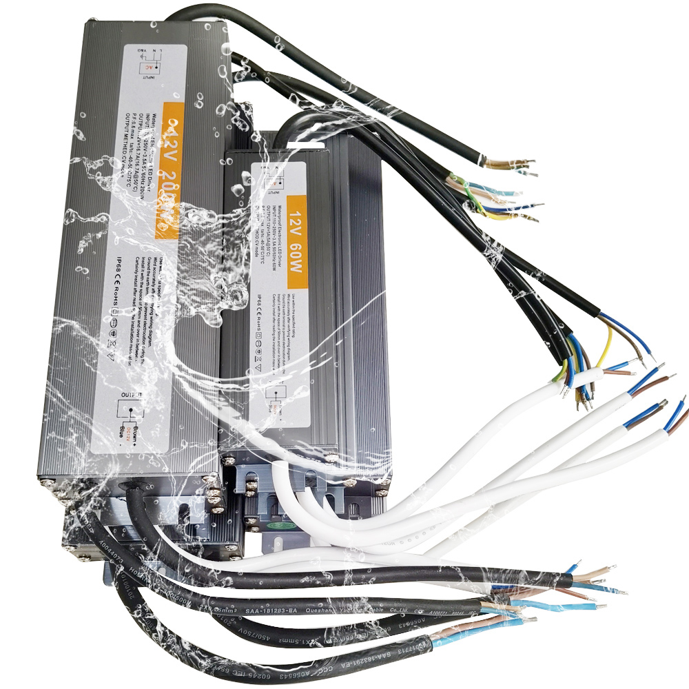 AC85V-265V to DC12V/24V led wa - огляд і ціна Outdoor Lighting Transformer Box