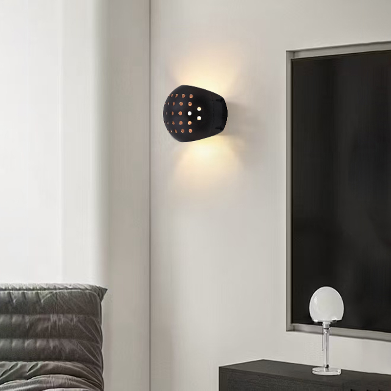 Modern oval LED wall lamp alum - огляд і ціна Outdoor Lighting Hardwired