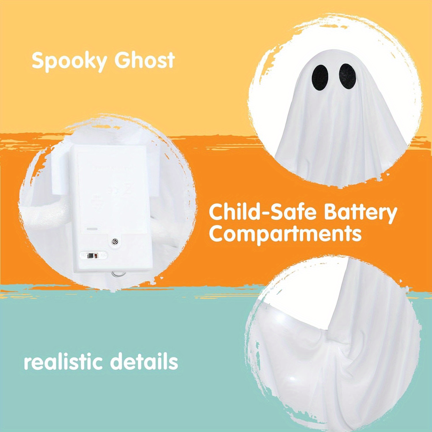 Halloween Hanging Light up Gho - огляд і ціна Outdoor Lighting Ideas For Party