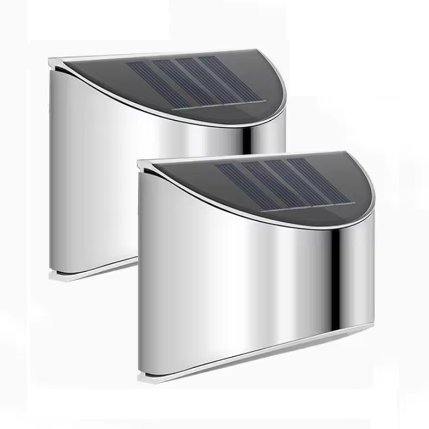 2Pcs Solar Garden Light Stainl - огляд і ціна Outdoor Lighting Up And Down