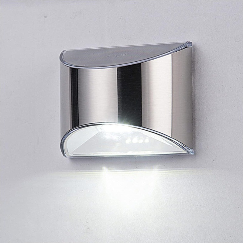 2Pcs Solar Garden Light Stainl - огляд і ціна Outdoor Lighting Up And Down