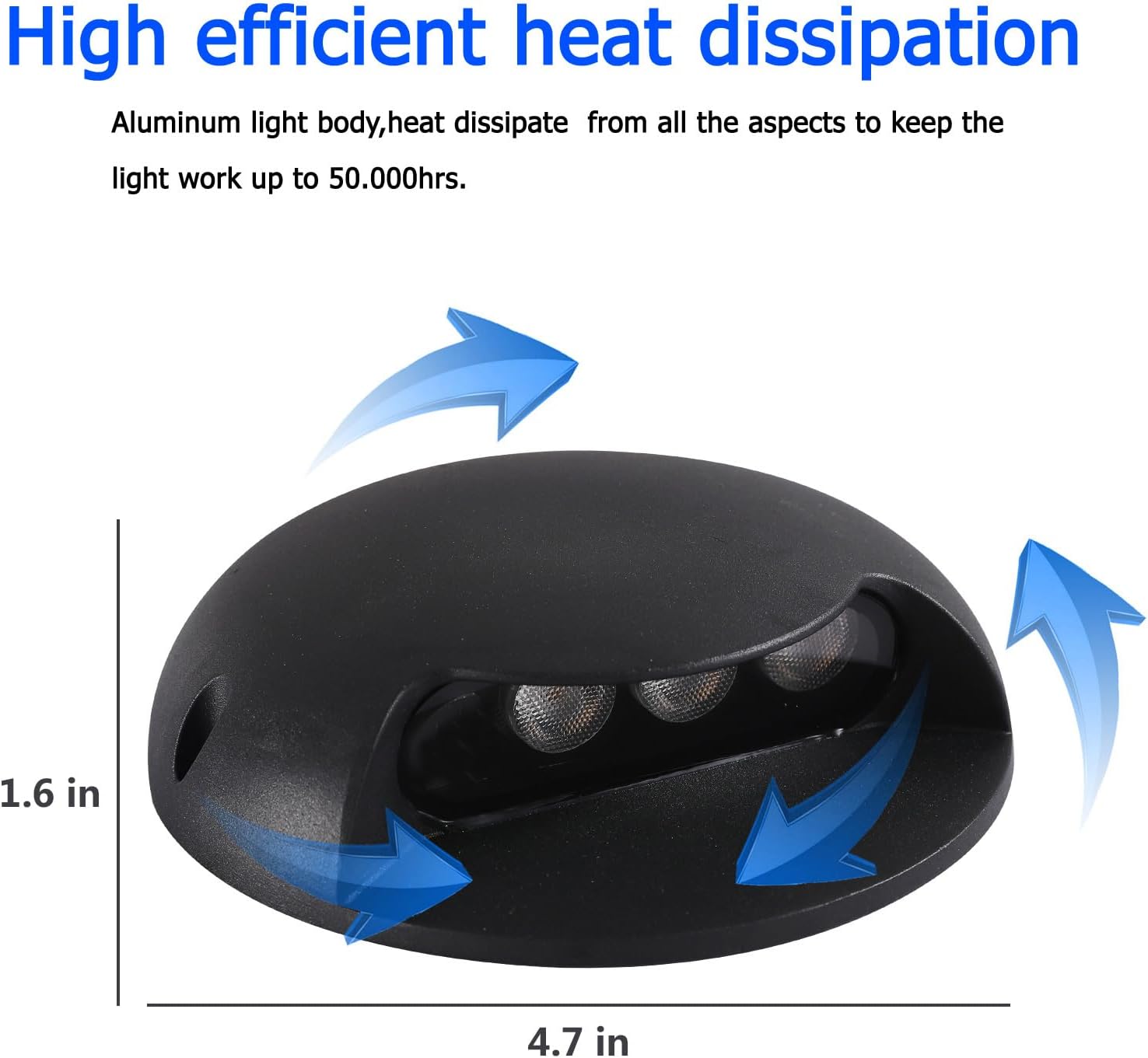 3W Surface Mount Hardwired LED - огляд і ціна Outdoor Lighting Hardwired