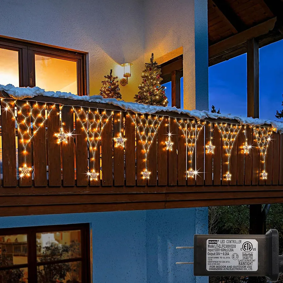 EU/US Plug LED Net Mesh Fairy  - огляд і ціна Outdoor Lighting Grid Screen