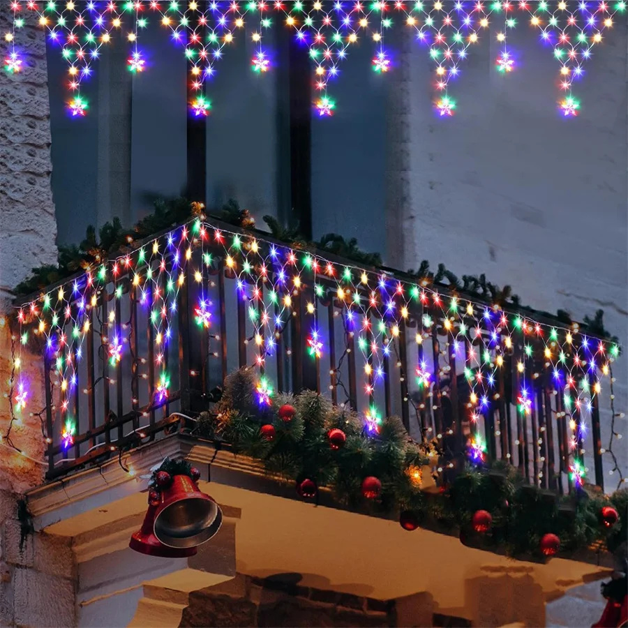 EU/US Plug LED Net Mesh Fairy  - огляд і ціна Outdoor Lighting Grid Screen