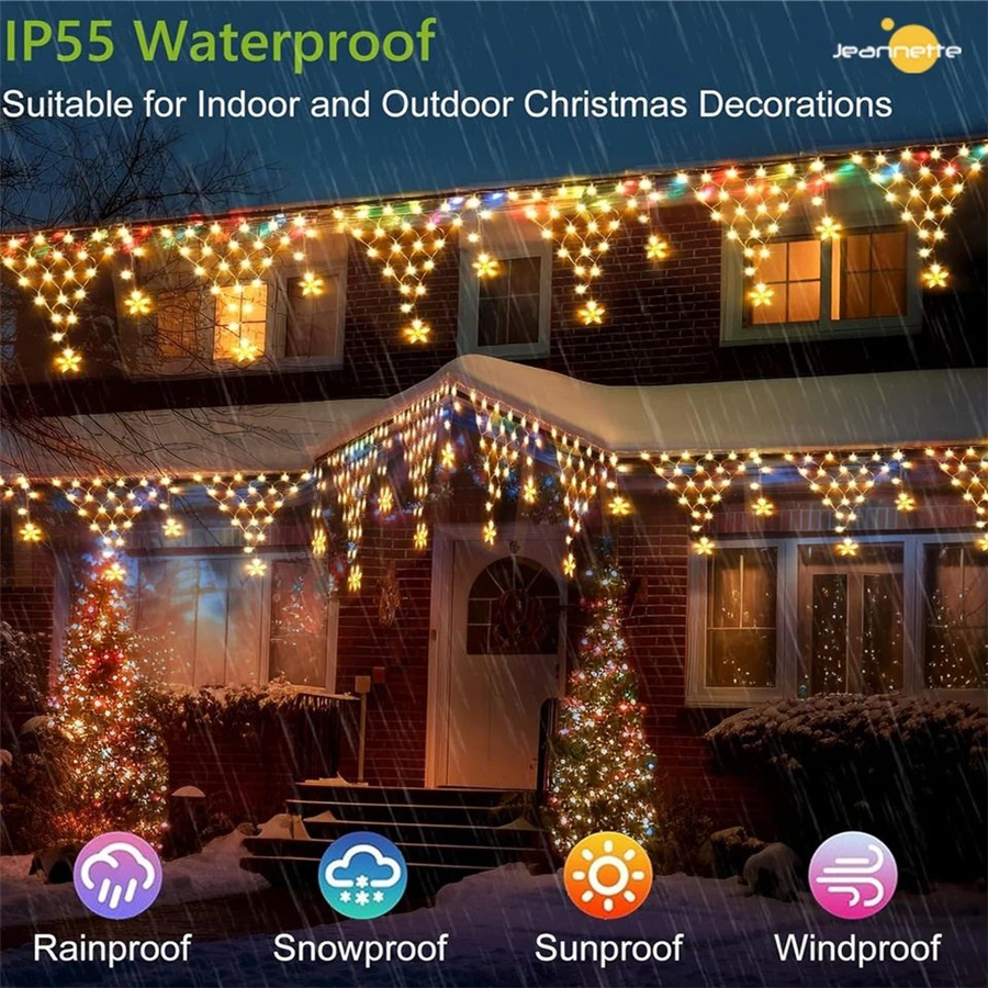 EU/US Plug LED Net Mesh Fairy  - огляд і ціна Outdoor Lighting Grid Screen
