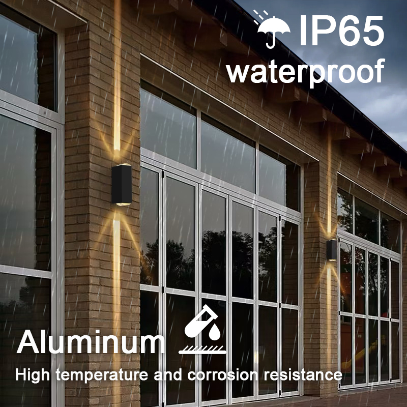 LED Aluminum Wall Lamp Indoor  - огляд і ціна Outdoor Lighting Hardwired